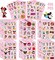 (32 Pack) -Mouse Stickers, Scrapbooking, 32 Different Sheets, Teacher Reward Stickers